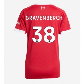 Liverpool Ryan Gravenberch #38 Hemmatröja Kvinnor 2025-26 Kortärmad